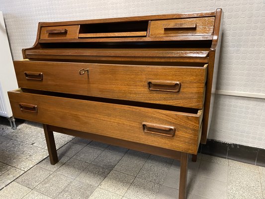 Teak Secretaire by Arne Wahl Iversen for Vinde Møbelfabrik, 1960s-PYR-1755984