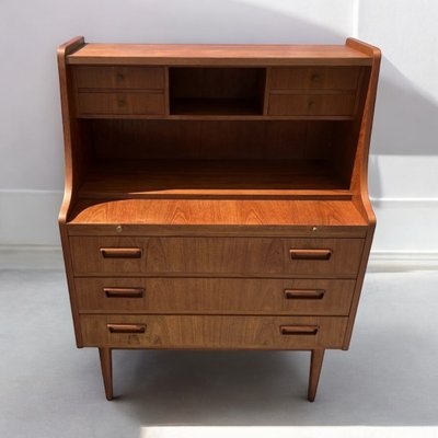 Teak Secretary attributed to Gunnar Nielsen Tibergaard-DZY-2032526