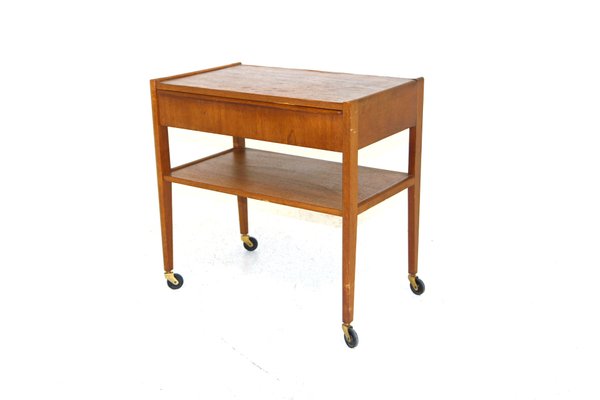 Teak Serving Cart, Denmark, 1960-GEK-1273791