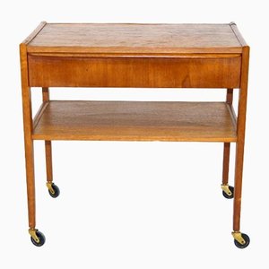 Teak Serving Cart, Denmark, 1960-GEK-1273791