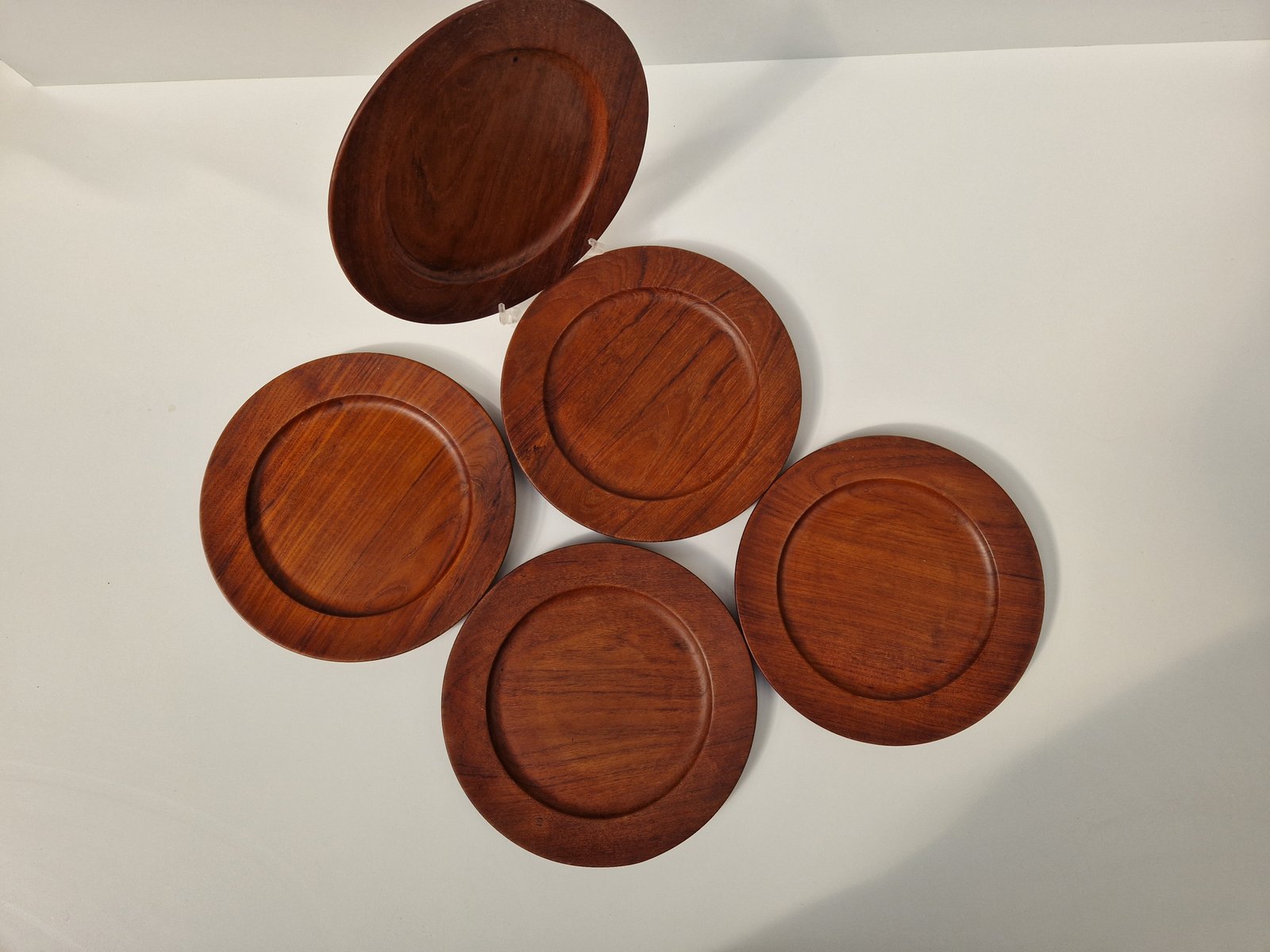 Teak Serving Dishes by Kay Bojesen, 1950s, Set of 5