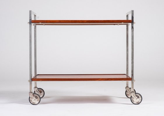 Teak Serving Trolley, Denmark, 1960s-ZGQ-1289913