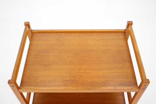 Teak Serving Trolley, Denmark, 1960s-TZ-1423398