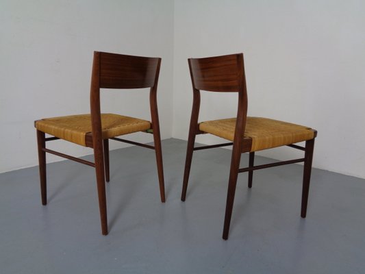 Teak Side Chairs by Georg Leowald for Wilkhahn, 1960s, Set of 4-RDW-863513