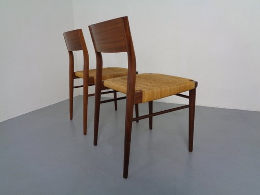 Teak Side Chairs by Georg Leowald for Wilkhahn, 1960s, Set of 4-RDW-863513