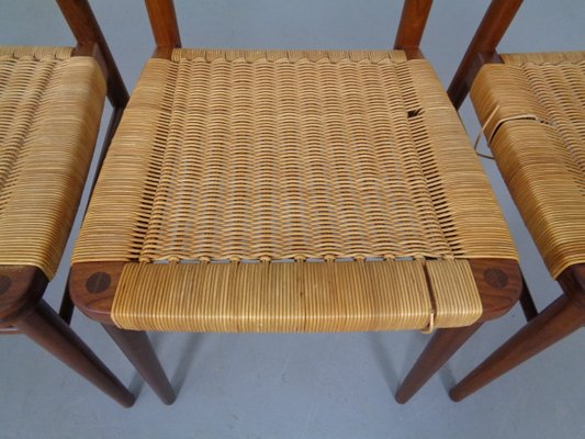 Teak Side Chairs by Georg Leowald for Wilkhahn, 1960s, Set of 4-RDW-863513