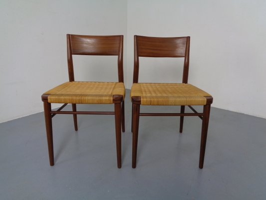 Teak Side Chairs by Georg Leowald for Wilkhahn, 1960s, Set of 4-RDW-863513