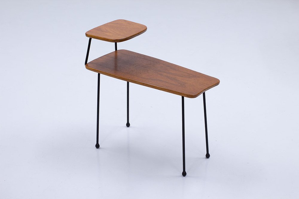 Teak Side Table by Hugo Troeds, Sweden, 1950s