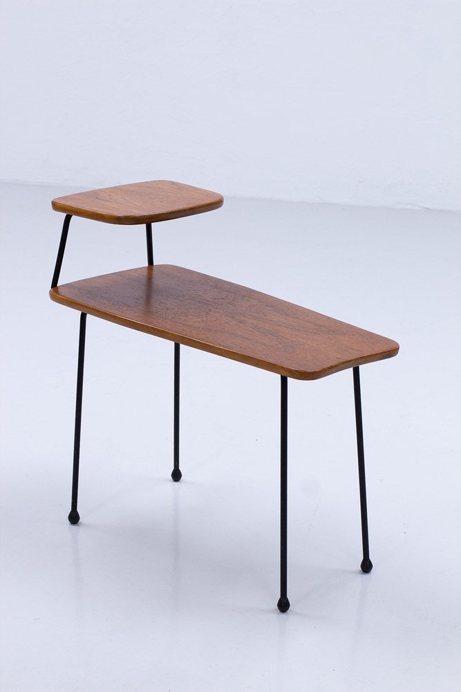 Teak Side Table by Hugo Troeds, Sweden, 1950s