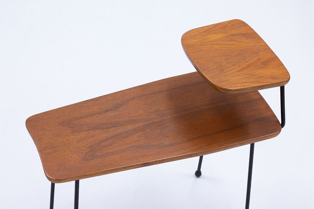 Teak Side Table by Hugo Troeds, Sweden, 1950s