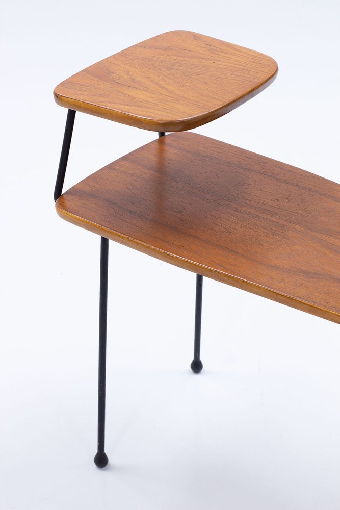 Teak Side Table by Hugo Troeds, Sweden, 1950s