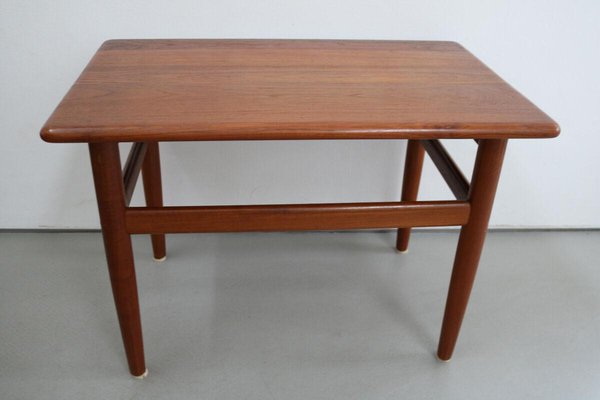 Teak Side Table by Niels Bach, Denmark, 1960s-FJP-1720285