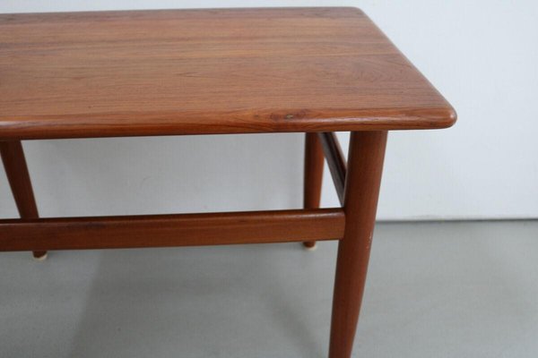 Teak Side Table by Niels Bach, Denmark, 1960s-FJP-1720285