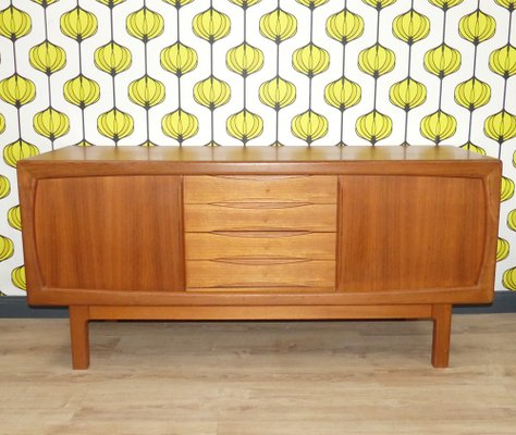 Teak Sideboard by S. Burchardt Nielsen and H.P. Hansen for Dyrlund, Denmark, 1960s-AFE-1788012