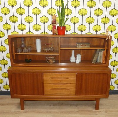 Teak Sideboard by S. Burchardt Nielsen and H.P. Hansen for Dyrlund, Denmark, 1960s-AFE-1788012