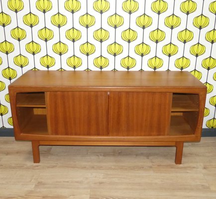 Teak Sideboard by S. Burchardt Nielsen and H.P. Hansen for Dyrlund, Denmark, 1960s-AFE-1788012