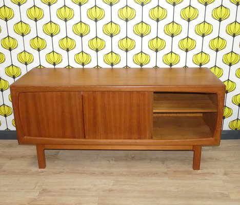 Teak Sideboard by S. Burchardt Nielsen and H.P. Hansen for Dyrlund, Denmark, 1960s-AFE-1788012