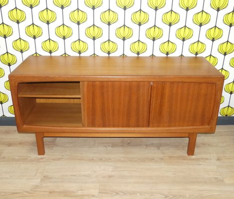 Teak Sideboard by S. Burchardt Nielsen and H.P. Hansen for Dyrlund, Denmark, 1960s-AFE-1788012