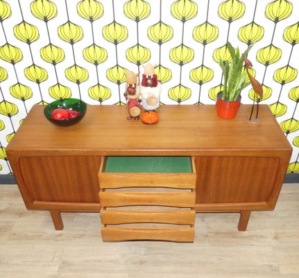 Teak Sideboard by S. Burchardt Nielsen and H.P. Hansen for Dyrlund, Denmark, 1960s-AFE-1788012