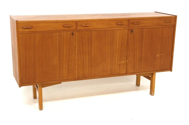 Teak Sideboard, Sweden, 1960s-GEK-1444735