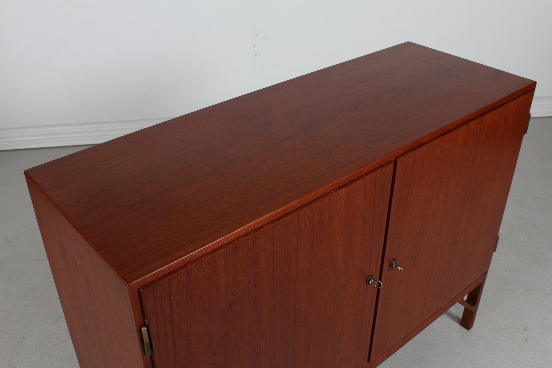 Teak Sideboard with China Legs in Oak by Børge Mogensen for FDB Møbler, 1960s