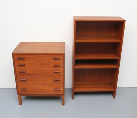 Teak Sideboard with Shelf Attachment from Interier Praha, 1960s-PF-1145931