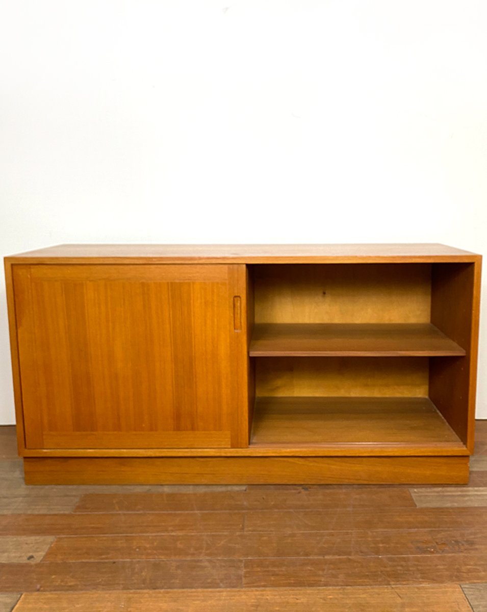 Teak Sideboard with Sliding Doors