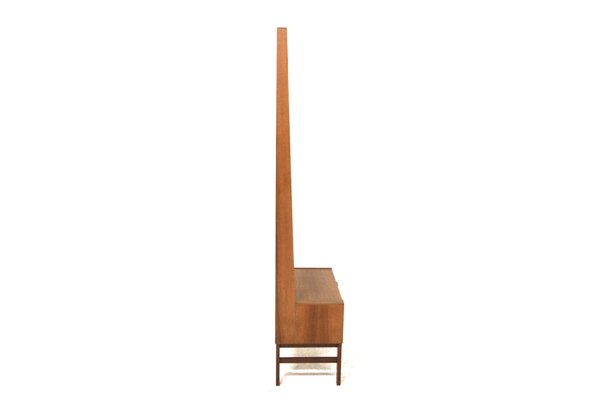 Teak Silhouette Mirror, Sweden, 1960s-GEK-1730056