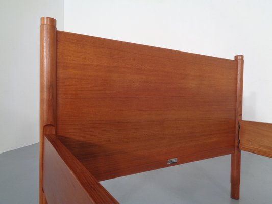 Teak Single Bed by Børge Mogensen for Søborg Møbelfabrik, 1960s-RDW-705942