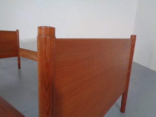 Teak Single Bed by Børge Mogensen for Søborg Møbelfabrik, 1960s-RDW-705942