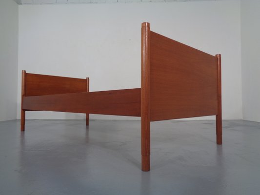 Teak Single Bed by Børge Mogensen for Søborg Møbelfabrik, 1960s-RDW-705942