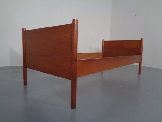 Teak Single Bed by Børge Mogensen for Søborg Møbelfabrik, 1960s-RDW-705942