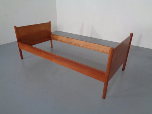 Teak Single Bed by Børge Mogensen for Søborg Møbelfabrik, 1960s-RDW-705942