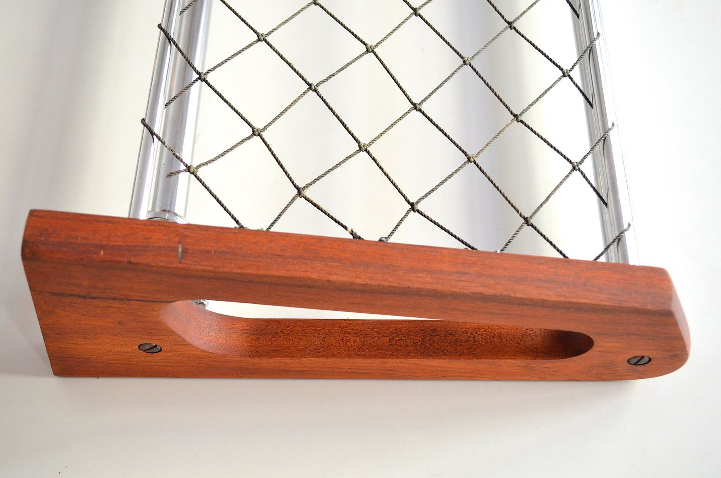 Teak & Steel Rack by Børge Mogensen for Søborg,, 1960s