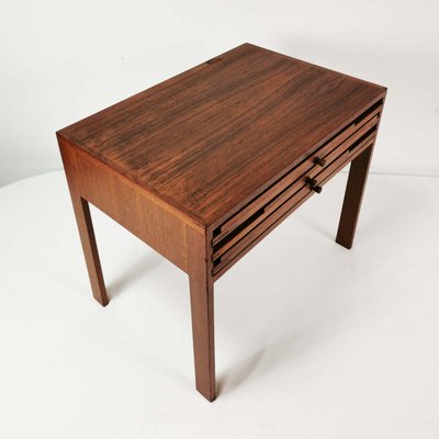 Teak Tables by I. Wikkelso for CFC Silkeborg, Denmark, 1960s, Set of 4-ZTG-1398229