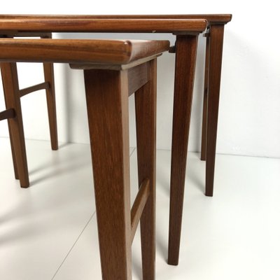 Teak Tables from OPAL-Möbel, Germany, 1960s, Set of 3-FFL-1261735