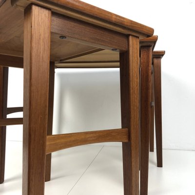 Teak Tables from OPAL-Möbel, Germany, 1960s, Set of 3-FFL-1261735