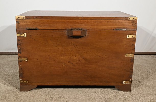 Teak Travel Trunk, 1800s-RVK-1798742