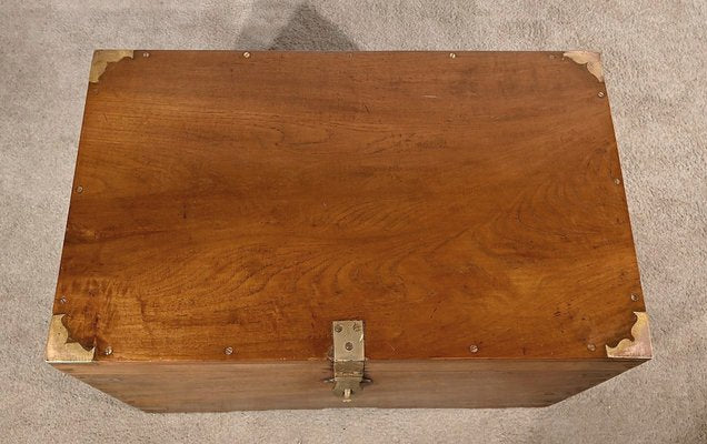 Teak Travel Trunk, 1800s-RVK-1798742