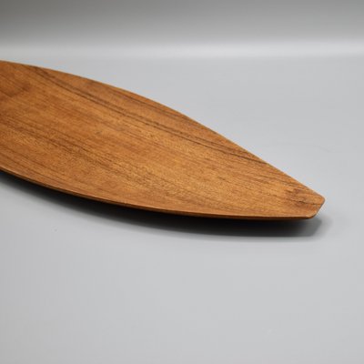 Teak Tray by Shigemichi Aomine for National Crafts Council, Japan, 1960s-RNM-1396300