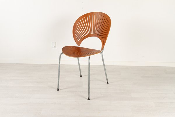 Teak Trinidad Dining Chairs by Nanna Ditzel for Fredericia, 1990s, Set of 8-WIX-1152472