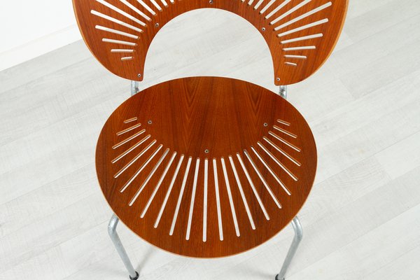 Teak Trinidad Dining Chairs by Nanna Ditzel for Fredericia, 1990s, Set of 8-WIX-1152472