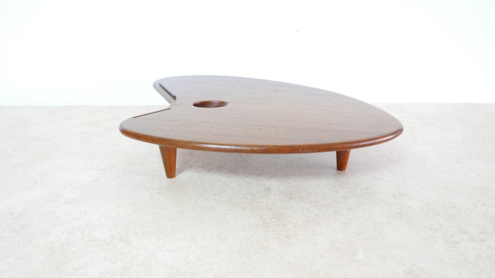 Teak Tripod Palette by Arne Vodder, Denmark, 1950s-KK-1016539