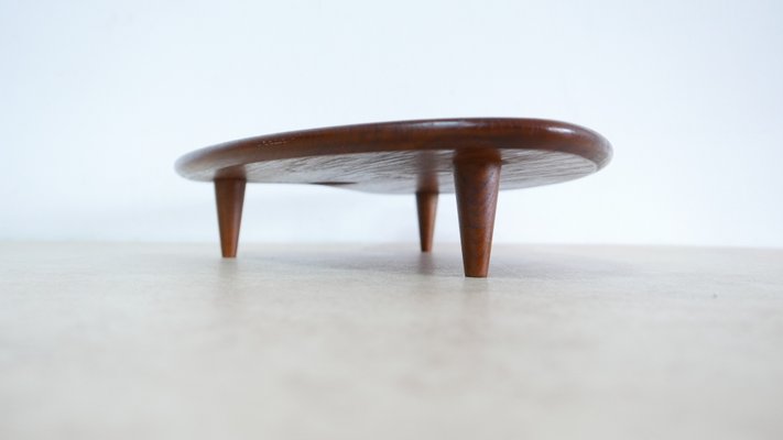 Teak Tripod Palette by Arne Vodder, Denmark, 1950s-KK-1016539