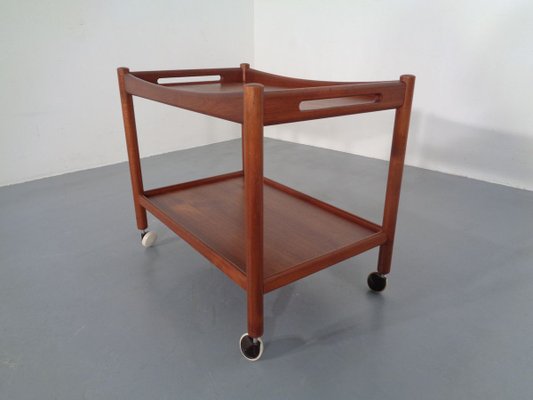 Teak Trolley by Hans J. Wegner for Andreas Tuck, 1950s-RDW-796737