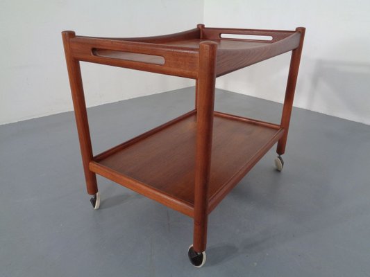 Teak Trolley by Hans J. Wegner for Andreas Tuck, 1950s-RDW-796737