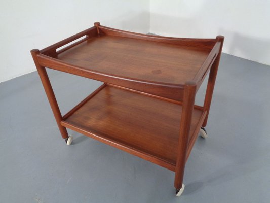 Teak Trolley by Hans J. Wegner for Andreas Tuck, 1950s-RDW-796737