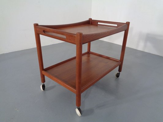 Teak Trolley by Hans J. Wegner for Andreas Tuck, 1950s-RDW-796737