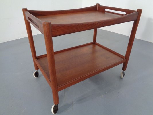 Teak Trolley by Hans J. Wegner for Andreas Tuck, 1950s-RDW-796737