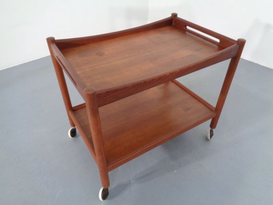 Teak Trolley by Hans J. Wegner for Andreas Tuck, 1950s-RDW-796737